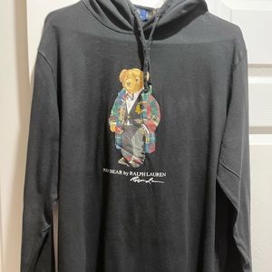 Men’s X-LARGE Polo Bear Jersey Hooded T-Shirt